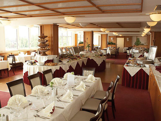 Seehotel Bock-Brunn Brunn am Gebirge Restoran fotoğraf